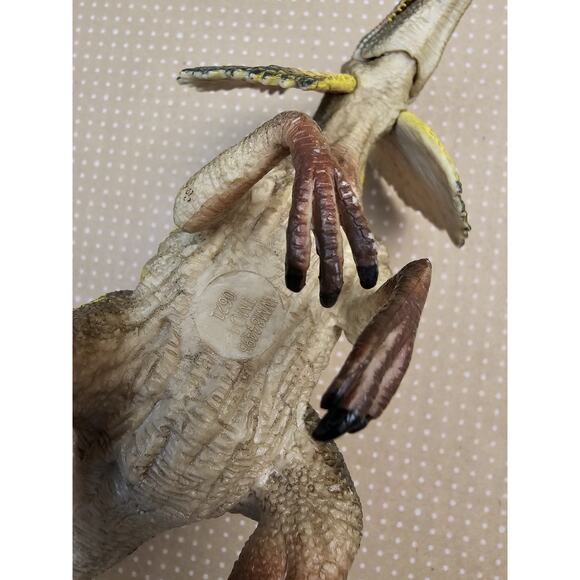 2020 Adventure Force Dilophosaurus Realistic Sturdy Plastic Dinosaur Figure - Picture 3 of 13